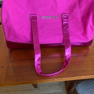 Victoria's Secret Fuchsia Tote Bag